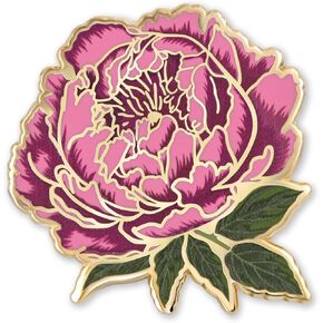 Magnolia Lapel Pin Wedding Favors Floral Gift Brooch Pin, Collar Pin - Magnolia Accessories for Men and Women - Flower Pin - Floral Brooch Wedding Lapel Pin Favors (Case of 1, Magnolia)