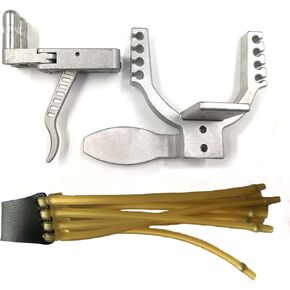 Hunting Slingshot Rifle Front Bow Gate DIY Bow Gun Release Device High Velocity Catapult Powerful Spring Compound Accessories