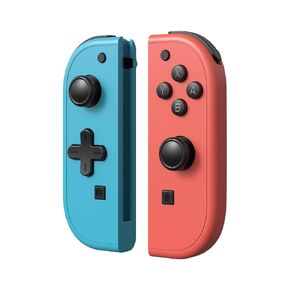 Boconna Switch Controllers, Wireless Switch Controller Compatible with Switch/OLED/Lite, Controllers for Switch Support Wake-up and 6-Axis Gyro with Wrist Straps (Purple and Orange)
