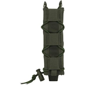 Pistol Magazine Pouch, Adjustable Tactical Pistol Magazine Holder Rapid Response Molle Baton Holder for Pistol Baton Flashlight Easy Placement & Removal