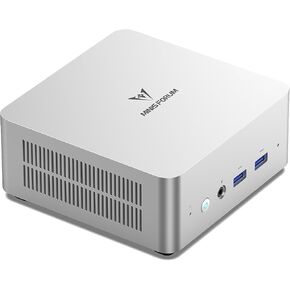 MINISFORUM Mini PC UN1290 Intel Core i9-12900HK 14 Cores/20 Threads,up to 5.0GHz 32GB RAM 1TB PCIe4.0 SSD,2.5 G RJ45 LAN Mini Computer,HDMI/USB-C/DP1.4,5X USB Ports, WiFi 6, BT5.2