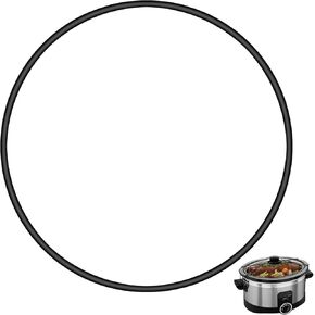 black Lid Latch Strap Rubber Band 6,7,8 quart Crock pot slow cooker WHT …