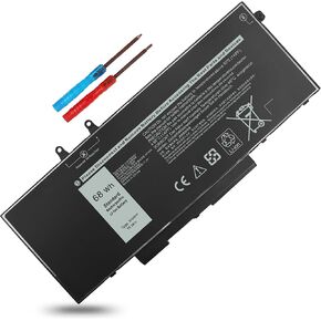 68WH Type 3HWPP Battery Compatible with Dell Inspiron 7706 17 7500 7506 2-in-1 Black Edition Latitude 5401 5501 E5401 E5501 E5511 Precision 3541 3551 Series for N2NLL 01VY7F 3YNXM 451-BCMN, 15.2V
