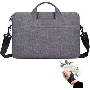 Drawing Monitor Carry Case Portable Travel Protective Bag Compatible for XP-Pen Artist12, Artist 13.3Pro, Huion KAMVAS 13, KAMVAS Pro 13, KAMVAS Pro 12, Q11K(Gray with Strap)