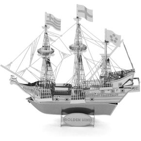 Metal Earth Premium Series USS Midway Aircraft Carrier 3D Metal Model Kit Fascinations