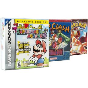 Video Game Box Protector Compatible for Nintendo Game Boy and Game Boy Advance - 0.40 MM Thick, Acid-Free Clear PET, Collector Box Protective Plastic Case, Gameboy Protector by EVORETRO (Pack of 25)
