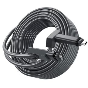 Starlink Cable 75FT for Starlink Actuated Gen 2, Replacement Standard Extension Kit, Waterproof V2 Cable with End Caps Gray (75FT/23M)
