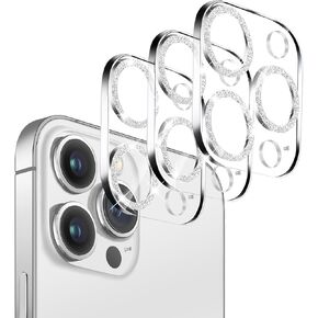 【3 Pack】Dengduoduo Tempered Glass Camera Lens Protector for iPhone 14 Pro 6.1" & iPhone 14 Pro Max 6.7", Ultra HD, 9H Hardness, Anti-Scratch, Case Friendly, Easy to Install [No Affect on Night Shots]