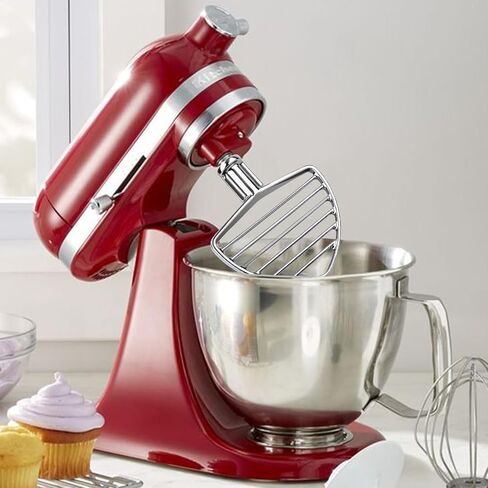 Pastry Tilt Head Stand Mixer Beater Attachment, Stainless Steel (Bowl Lift - Stainless Steel) in Saudi Arabia