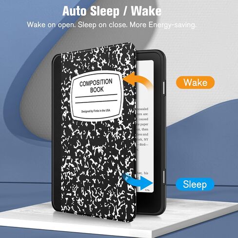 حافظة Fintie Hybrid لجهاز Kindle Paperwhite الجيل الثاني عشر 2024 وKindle Colorsoft مقاس 7 بوصات in Kuwait