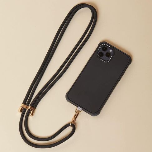 CASETiFY 8mm Rope Cross Body Strap with Card - Khaki in Saudi Arabia