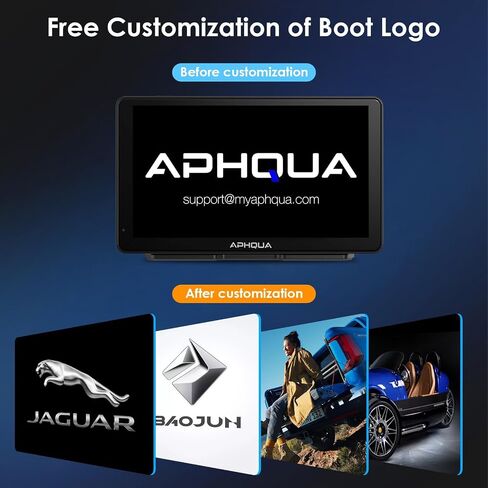 2024 Newest Wireless Portable Carplay and Android Auto,Carplay Screen for Car with Mirror Link/Bluetooth 5.0/AUX/FM,7‘’Carplay Box with Detachable Sunshade for All Vehicles in Saudi Arabia