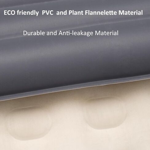 مرتبة هوائية EVEME متوافقة مع سطح تيسلا موديل Y مع مضخة هواء كهربائية ومسند للرأس ووسادة نوم للتخييم في الهواء الطلق والسفر موديل Y وإكسسوارات 2023 2022 2021 2020، أبيض كريمي in Kuwait