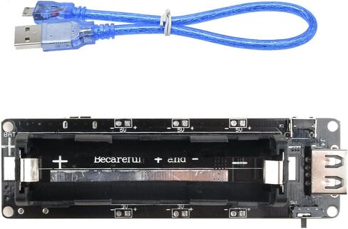 حامل بطارية Aideepen 1865O V3، وحدة شحن البطارية، وصلة WiFi Micro-USB مع كابل USB. in Kuwait