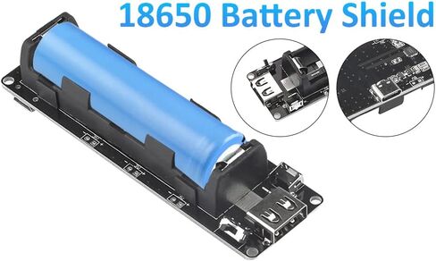 حامل بطارية Aideepen 1865O V3، وحدة شحن البطارية، وصلة WiFi Micro-USB مع كابل USB. in Kuwait