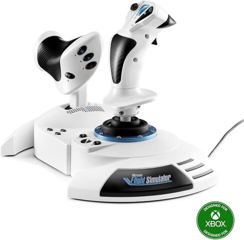 Thrustmaster T.Flight Hotas One Microsoft Flight Simulator Edition - جهاز Microsoft Flight Simulator المرخص رسميًا على Xbox Series X|S والكمبيوتر الشخصي in Kuwait