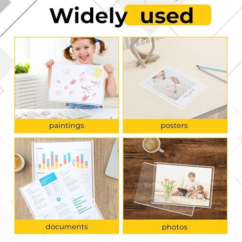 4 عبوات من حاملات الكتب الهزلية البلاستيكية الصلبة، وأكمام عرض الكتب الهزلية الشفافة الكريستالية الممتازة من مادة PVC ذات الحجم الحالي لحماية القصص المصورة الحديثة وتخزين مجلة القصص المصورة العادية لهواة جمع الأعمال الصغيرة in Kuwait