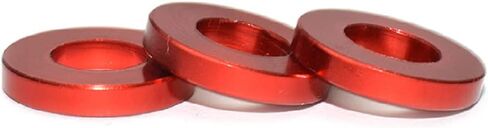 50pcs M3 Flat Washer Aluminum Gasket Anodized Countersunk Washer for RC Model Part (Titanium) in Saudi Arabia