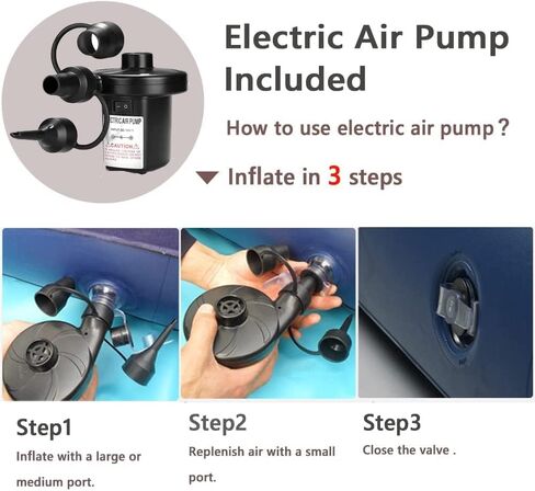 كرسي أريكة قابل للنفخ مع مضخة هواء صغيرة تعمل بالطاقة USB، أريكة هوائية على شكل حرف S، أريكة قابلة للنفخ، كرسي أريكة قابل للنفخ متعدد الوظائف لغرفة المعيشة الداخلية وغرفة النوم (أريكة) in Kuwait