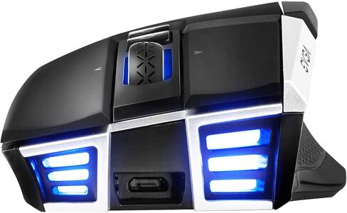 EVGA X20 Wireless Gaming Mouse, Wireless, Black, Customizable, 16,000 DPI, 5 Profiles, 10 Buttons, Ergonomic 903-T1-20BK-KR in Kuwait