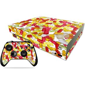 MightySkins Skin Compatible with Microsoft Xbox One X - Gummy Bears | Protective, Durable, and Unique Vinyl Decal wrap Cover | Easy to Apply, Remove, and Change Styles | Made in The USA