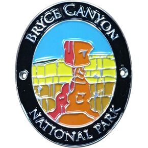 Bryce Canyon National Park Walking Medallion Hiking Stick, Trekking Hiking Walking Pole Stick, Lightweight Medallion Walking Stick for Easy Transport