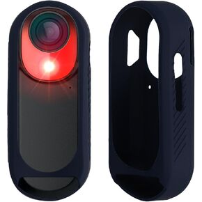 kwmobile Taillight Cover Compatible with Garmin Varia RCT715 Case - Rear Bike Light Silicone Case - Dark Blue
