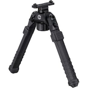 CVLIFE Bipod for Rifle Bipod Compatible with M-Rail Swivel Bipods for Rifles Made of Aluminum and Lightweight High-Strength Polymer with Height Adjustment Bipod for Hunting and Shooting