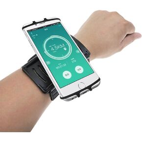 Cell Phone Armband Case Workout Gym Running Biking Holder Sports Arm Bands for Samsung Galaxy S24/S20/ S21 FE/ S22/ S22+/ S22 Ultra/ S10+/A52/A32/A51/A15/A25/A04e/Google Pixel 6 Pro/ 5/ 3XL/8a (Black)