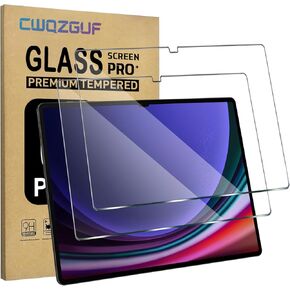 2 Pack Galaxy Tab S9 Ultra/S8 Ultra 14.6 Inch Tempered Glass Screen Protector, 9H Hardness, High Clarity, Anti-Shatter, Bubble Free for Samsung Galaxy Tab S9 Ultra/S8 Ultra Screen Protector