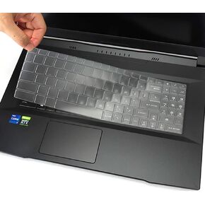 Keyboard Cover for 2023 MSI Stealth 17/16 Studio/Raider GE78HX GE68HX,MSI Katana GF66 GF76 11UE 12UE/Sword 15 17/Pulse GL66 GL76 /Crosshair 15 16 17,MSI Cyborg Modern 15/Creator M16/Prestige 16 Skin
