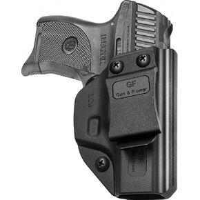 IWB Holster Compatible with LC9 / LC9S / LC380 / EC9S / EC9, Adjustable Cant, Adjustable Retention, Inside Waistband Concealed Carry, Precision Molding Polymer & Handmade Kydex Available