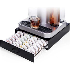 Bartesian Pod Holder by Ksestor - Holds 40 Bartesian Cocktail Capsules - Stackable Bartesian Accessories for BEV by Black Decker - Perfect Home Bar Essential for Bartesian Margarita Capsules
