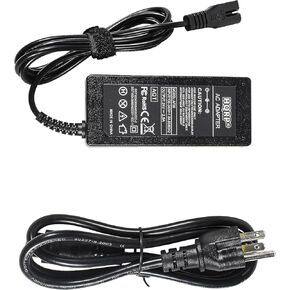HQRP AC Adapter Compatible with Miko MMF-01C MMF-O1C MMF01C BEL-FM-01 YH-3318G, Kendal S16 S17 Shiatsu Foot Massager YOISHO Power Supply Cord Adaptor