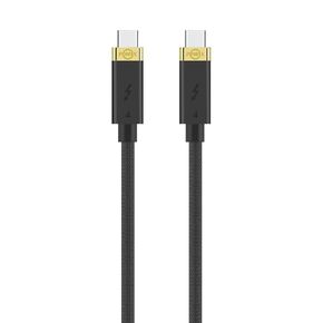 Thunderbolt 4 Compatible USB-C Cable - 240W Charging, 40Gbps Data & Video Transfer, Supports 8K Resolution, Ideal for MacBook Pro, Docking Stations, USB 4 & 3 Devices
