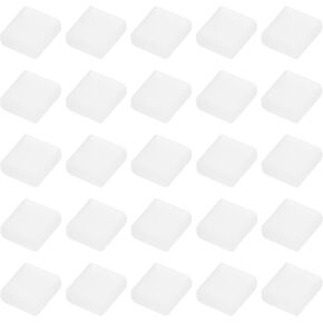 uxcell 60pcs USB 2.0 Port Cap Cover Anti Dust Silicone Protector for USB Male USB Data Cable, Clear
