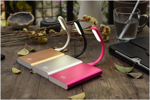 مصباح توصيل USB للكمبيوتر المحمول شحن الطاقة USB مصابيح كتاب صغيرة LED حماية العين ضوء القراءة ضوء دائري صغير ضوء ليلي (أبيض 10 قطعة ضوء USB) in Kuwait