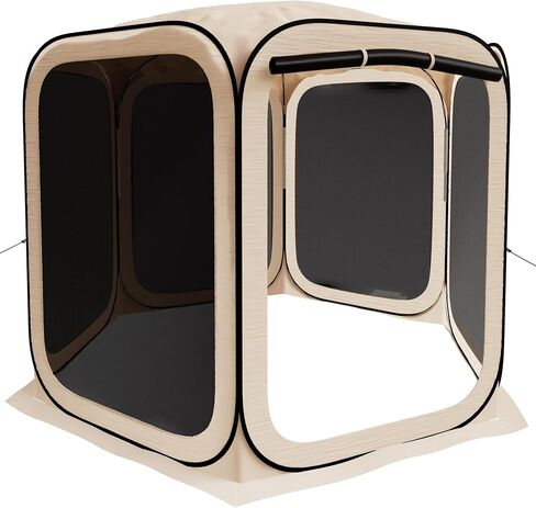 Pop-up Screened Tent, Instant Screen House Portable Screen Room Canopy Outdoor Gazebo with Mosquito Net for Patio, Backyard, Garden and Outdoor Activities, 12x12 in Saudi Arabia