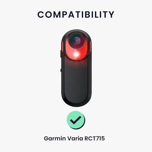 kwmobile Taillight Cover Compatible with Garmin Varia RCT715 Case - Rear Bike Light Silicone Case - Dark Blue in Saudi Arabia