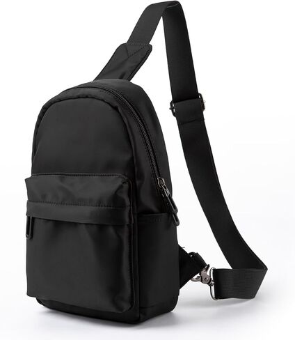 Sling Bag for Men Leather Crossbody Bag with Handgun Holder and USB Charging Port, Vintage Cross Body Pack, 7L Small Casual Daypacks for Travel, Commute, Cycling (Brown) in Saudi Arabia