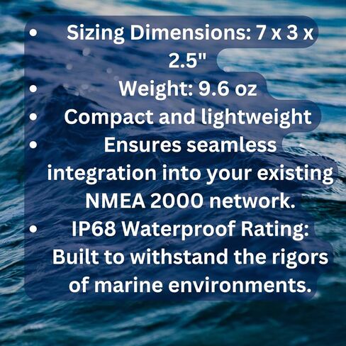 SMARTMARINE NMEA 2000 (N2K) T-Connector لـ Garmin Lowrance Simrad B&G Navico Maretron Networks 5 pin IP68 مقاوم للماء (عبوة واحدة) in Kuwait