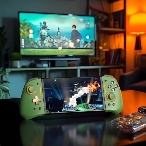 وحدة تحكم لاسلكية NYXI Hyperion Pro لجهاز Nintendo Switch/Switch OLED، وحدة تحكم Hyperion مع عصا تحكم بتأثير Hall، قابلة للبرمجة، جيروسكوبي 6 محاور، توربو واهتزاز in Kuwait