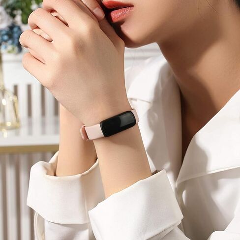 10 عبوات من Fitbit Inspire 3 - أشرطة بديلة رياضية قابلة للتعديل من السيليكون الناعم للنساء والرجال in Kuwait