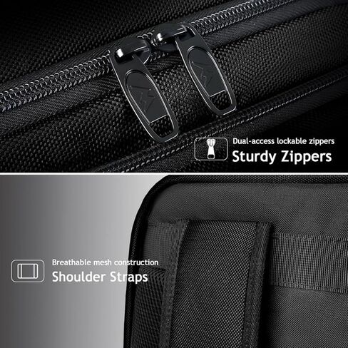 MATEIN Carry on Backpack, Extra Large 40L Flight Approved Travel Laptop Backpack with USB Port, 17 Inch Water Resistant Luggage Computer Daypack College Overnight Weekender Bag for Men & Women, Black in Kuwait