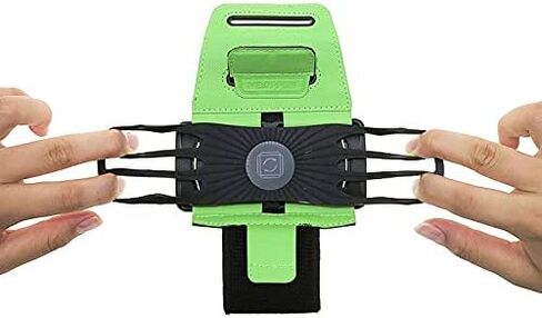 Cell Phone Armband Case Workout Gym Running Biking Holder Sports Arm Bands for Samsung Galaxy S24/S20/ S21 FE/ S22/ S22+/ S22 Ultra/ S10+/A52/A32/A51/A15/A25/A04e/Google Pixel 6 Pro/ 5/ 3XL/8a (Black) in Saudi Arabia