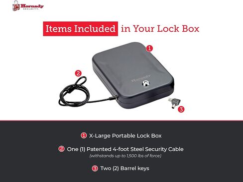 Hornady Lockbox for Guns and Valuables in Saudi Arabia