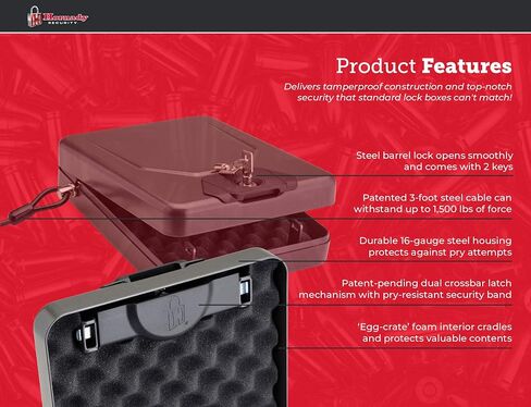 Hornady Lockbox for Guns and Valuables in Saudi Arabia