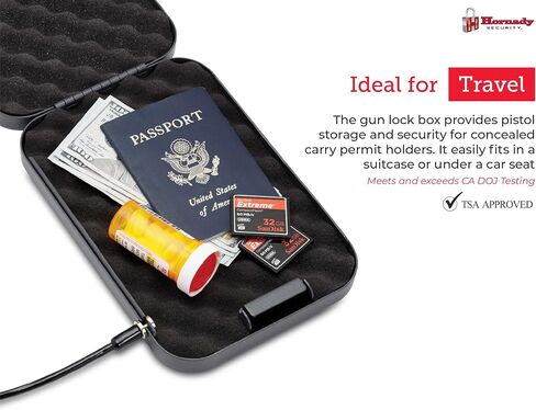 Hornady Lockbox for Guns and Valuables in Saudi Arabia