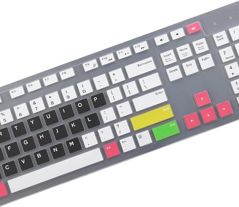 Keyboard Cover Skin for Dell KM636 KB216 KB216t KB216d KB216p Wired & Wireless Keyboard, Dell Optiplex 5250 3050 3240 5460 7450 7050, Dell Inspiron Desktop 24" 27" 5400 5490 7700 7790 3475 3670 3477 in Kuwait