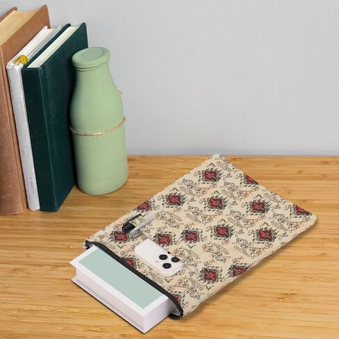 Magic Stuff Wizard Map Book Sleeve Book Cover Book Lovers Gifts Book Club Gifts Wizard Book Protector Book Gifts for Readers Women Her Magic Movie Fans Bibliophile Mom Graduation Birthday Gifts in Kuwait